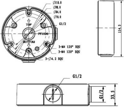 Dahua DH-PFA136 Кронштейны фото, изображение